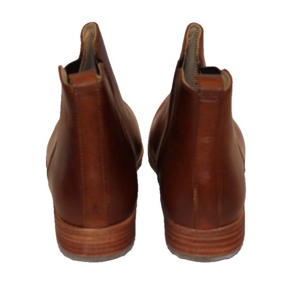 Nisolo Women's Eva Leather Everyday‎ Chelsea Boot Brandy NEW $228 - Picture 7 of 8